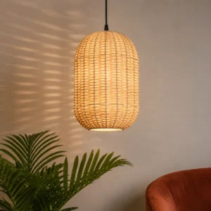 ARIA NATURAL CANE PENDANT LIGHT