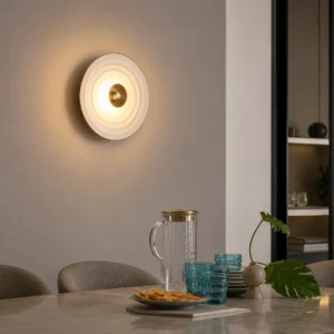 MODERN ROUND LED WALL LIGHT