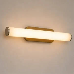 ANTIQUE BRASS LED VANITY MIRROR LIGHT
