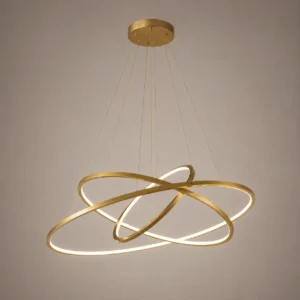 MODERN TRIPLE RING LED CHANDELIER