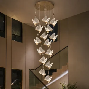DECORATIVE BUTTERFLY LED PENDANT LIGHT